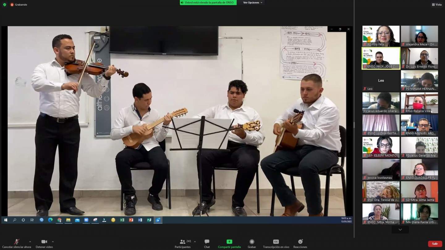 Escuela Normal Superior de Ciudad Obregón (ENSO) ofreció talleres a estudiantes de 18 estados del país